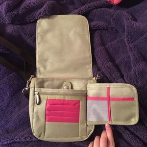 Lime Green Suede Bag